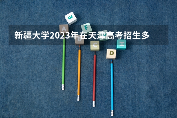 新疆大学2023年在天津高考招生多少人