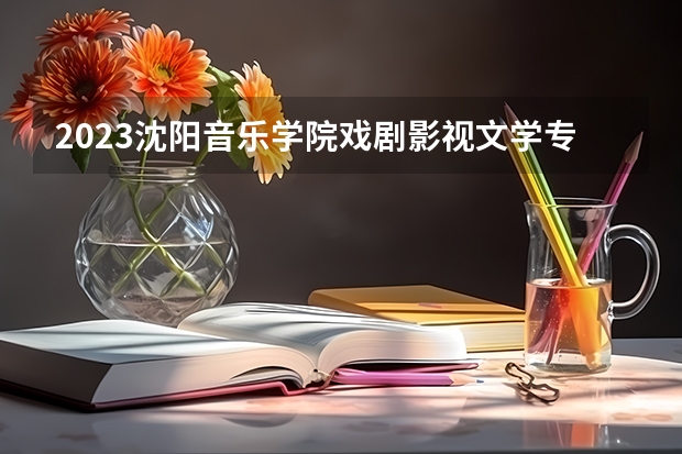 2023沈阳音乐学院戏剧影视文学专业分数线是多少 沈阳音乐学院戏剧影视文学专业历年分数线总汇
