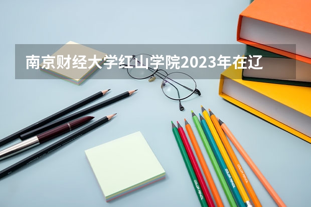 南京财经大学红山学院2023年在辽宁高考招生多少人