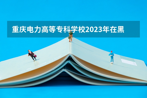 重庆电力高等专科学校2023年在黑龙江高考招生多少人