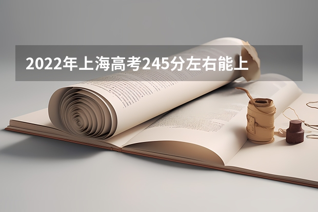 2022年上海高考245分左右能上什么样的大学