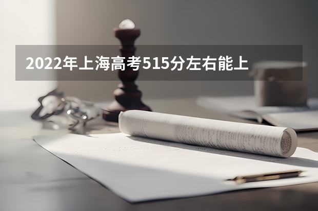 2022年上海高考515分左右能上什么样的大学