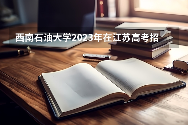 西南石油大学2023年在江苏高考招生多少人