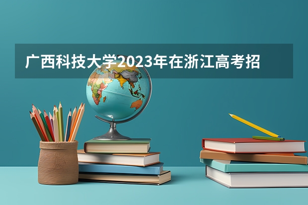 广西科技大学2023年在浙江高考招生多少人