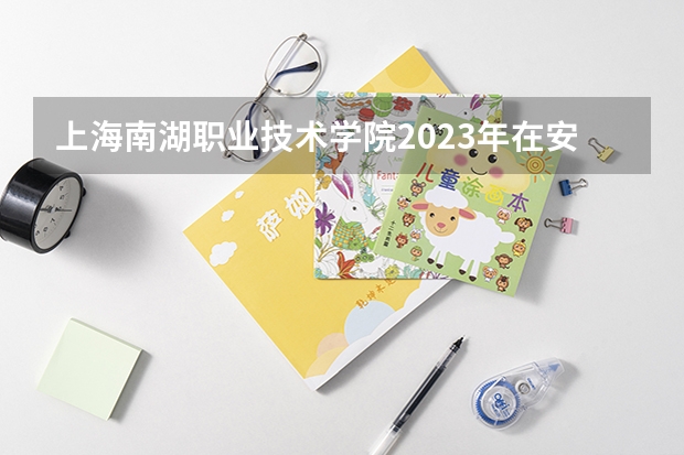 上海南湖职业技术学院2023年在安徽高考招生多少人
