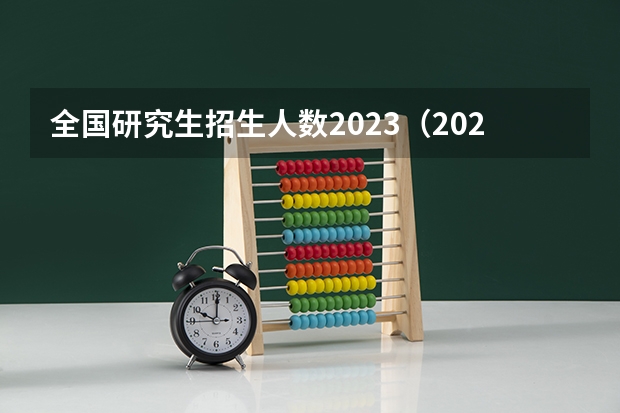 全国研究生招生人数2023（2023年研究生报考条件与要求）