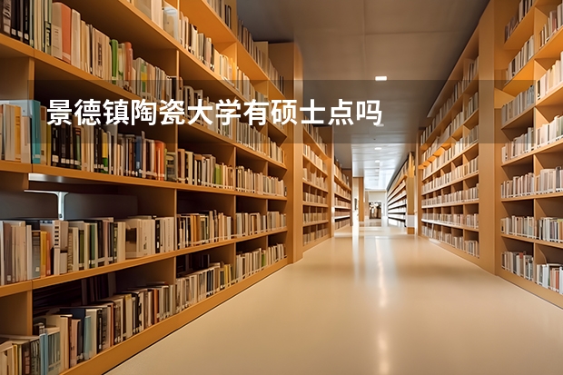 景德镇陶瓷大学有硕士点吗