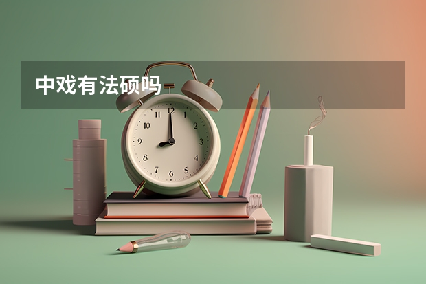 中戏有法硕吗