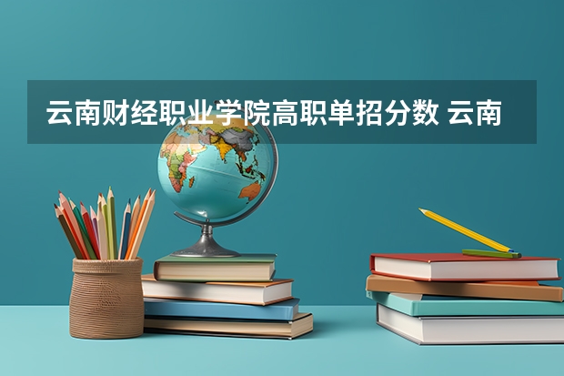 云南财经职业学院高职单招分数 云南农业职业技术学院单招分数