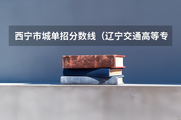 西宁市城单招分数线（辽宁交通高等专科学校单招录取分数线）