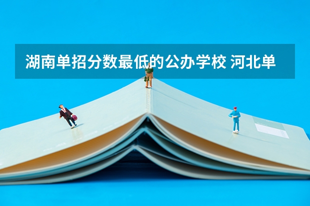 湖南单招分数最低的公办学校 河北单招学校分数线