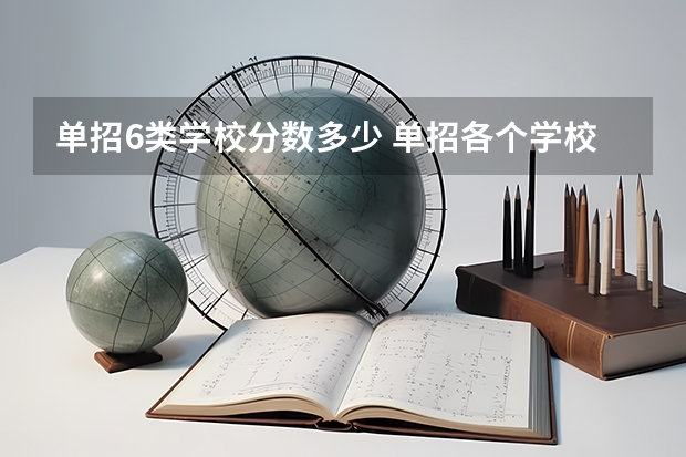单招6类学校分数多少 单招各个学校分数线