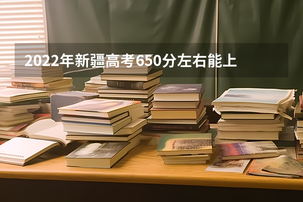 2022年新疆高考650分左右能上什么样的大学