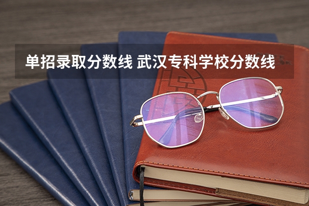 单招录取分数线 武汉专科学校分数线2023