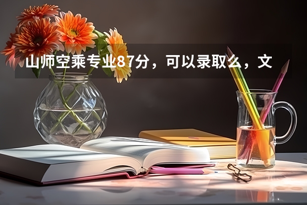 山师空乘专业87分，可以录取么，文化课需要多少分！
