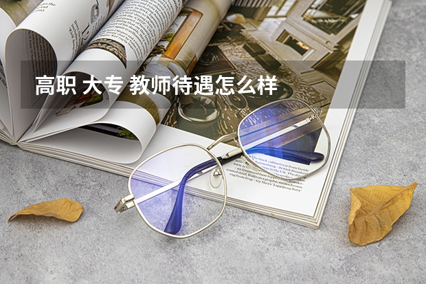 高职 大专 教师待遇怎么样