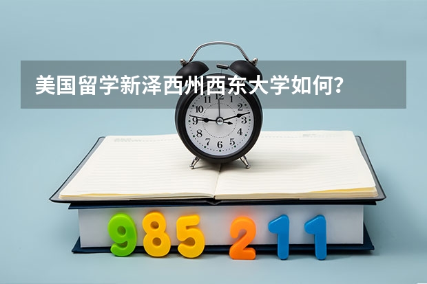 美国留学新泽西州西东大学如何?