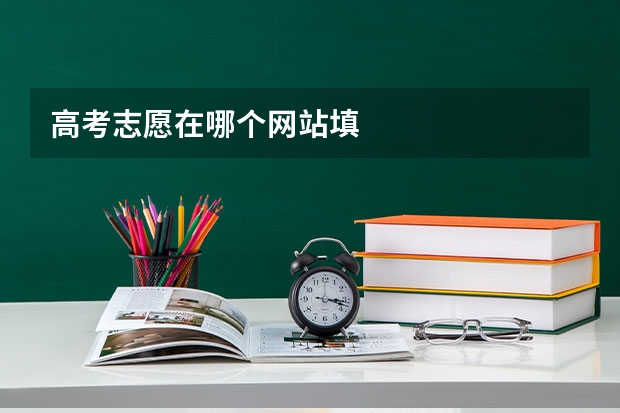 高考志愿在哪个网站填