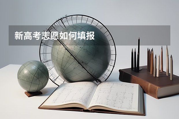 新高考志愿如何填报