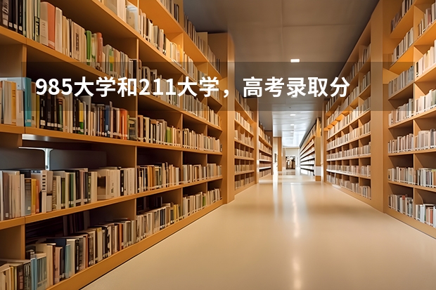 985大学和211大学，高考录取分数相当，志愿如何填报？