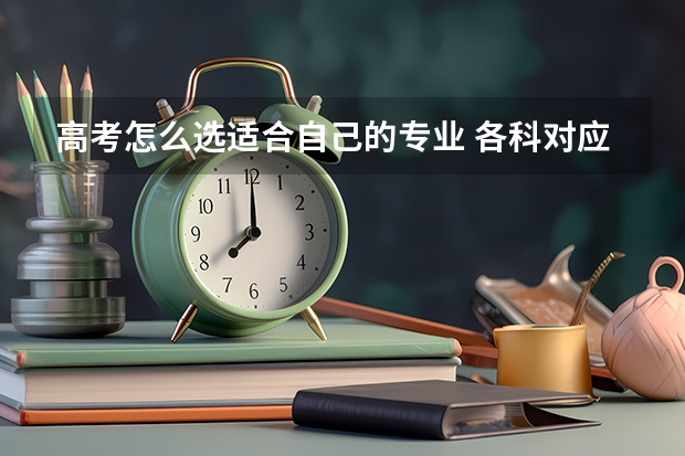 高考怎么选适合自己的专业 各科对应的专业有什么