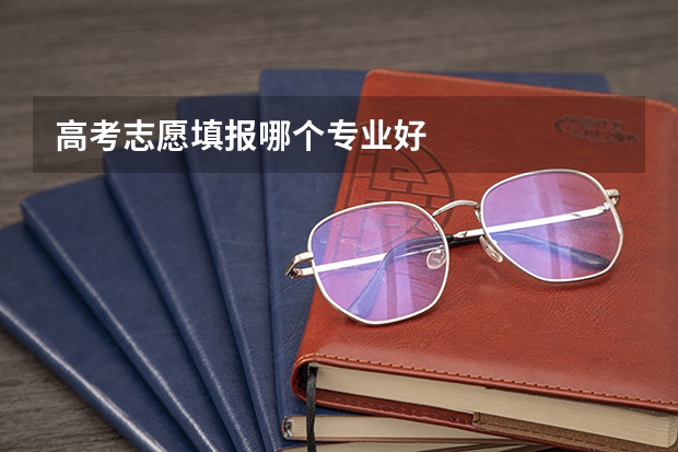 高考志愿填报哪个专业好