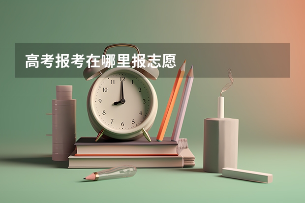 高考报考在哪里报志愿