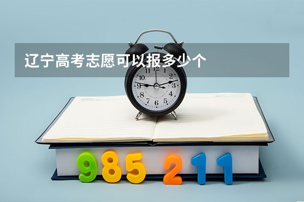辽宁高考志愿可以报多少个