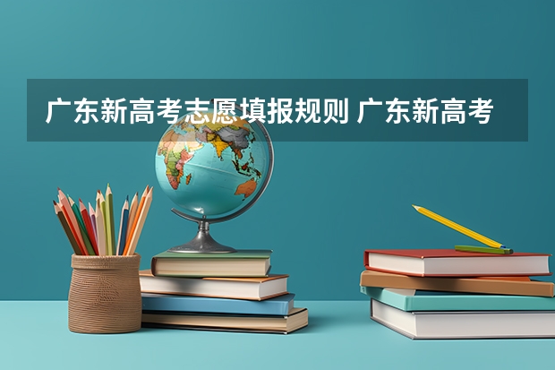 广东新高考志愿填报规则 广东新高考一个学校可以报几个专业组