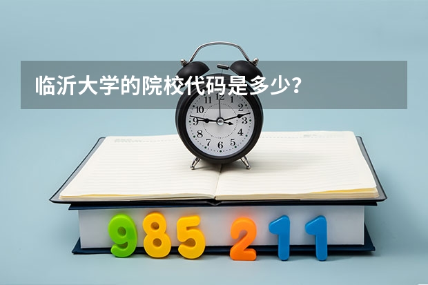 临沂大学的院校代码是多少？