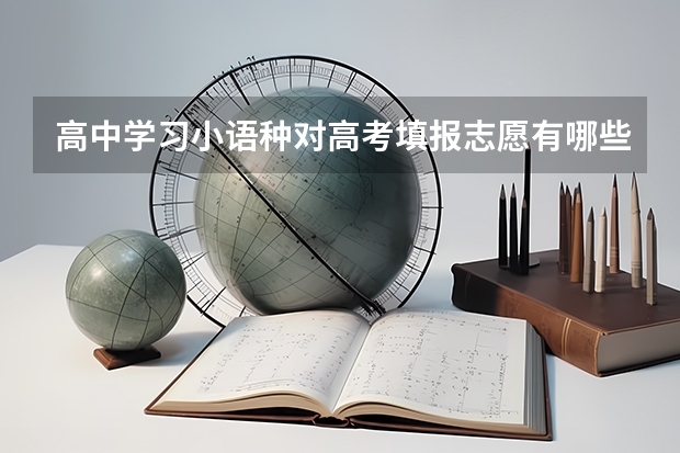 高中学习小语种对高考填报志愿有哪些影响？