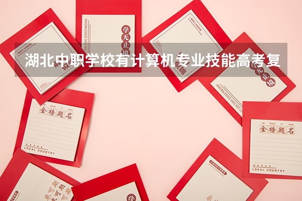 湖北中职学校有计算机专业技能高考复读班吗？