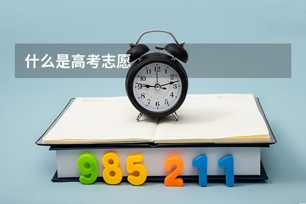 什么是高考志愿