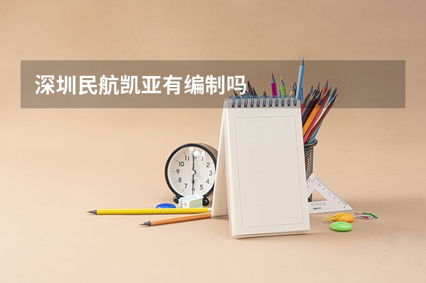 深圳民航凯亚有编制吗