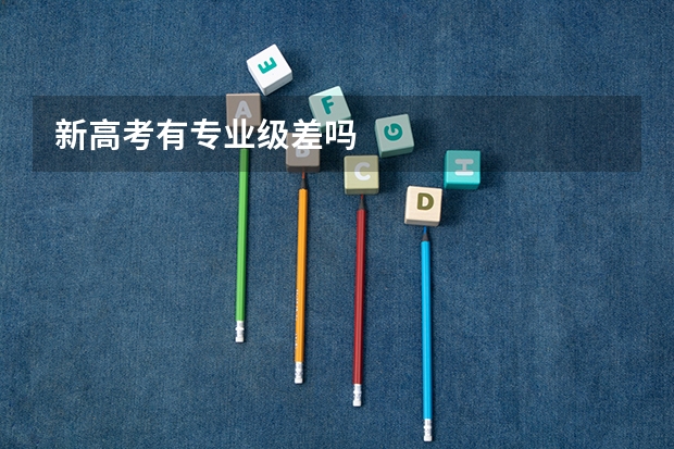 新高考有专业级差吗