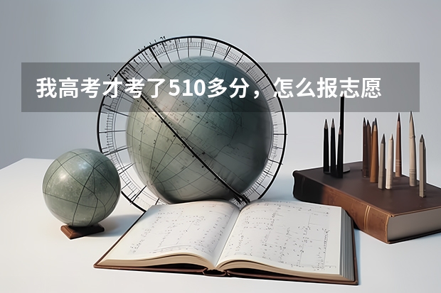 我高考才考了510多分，怎么报志愿呀/？太着急了