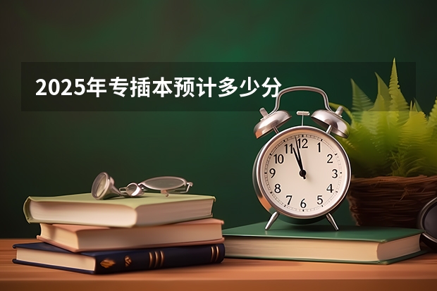2025年专插本预计多少分